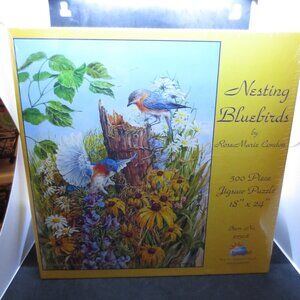 Nesting Bluebirds 500pc Jigsaw Puzzle by  Rose Marie Condon - Brand New Sealed